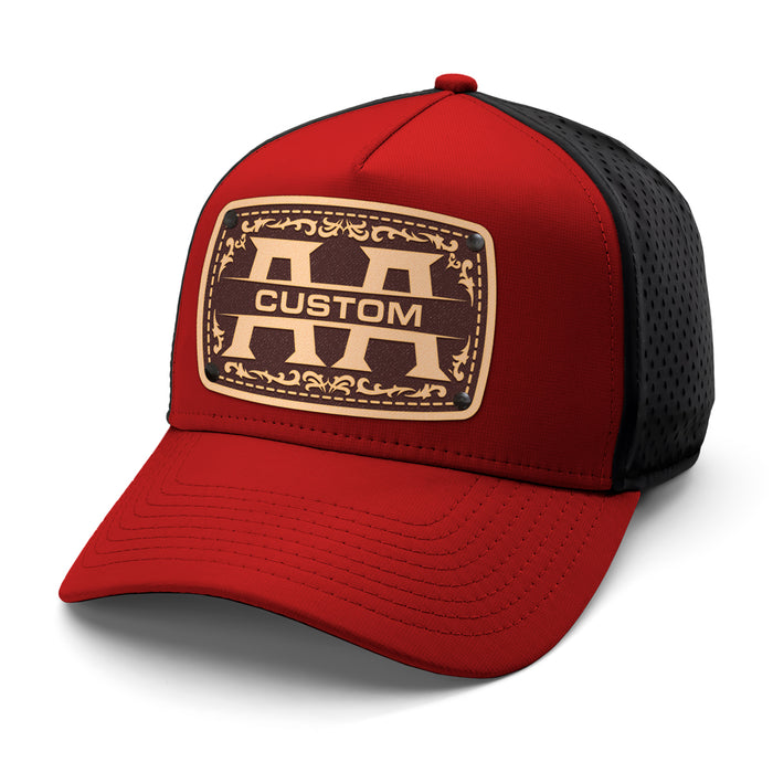 Engraved 2-Letter Monogram Custom Hat