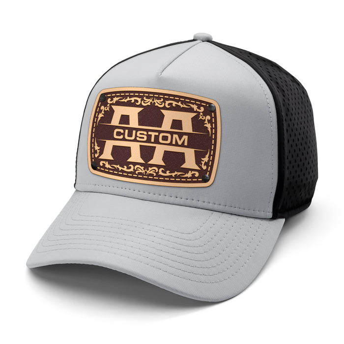 Engraved 2-Letter Monogram Custom Hat
