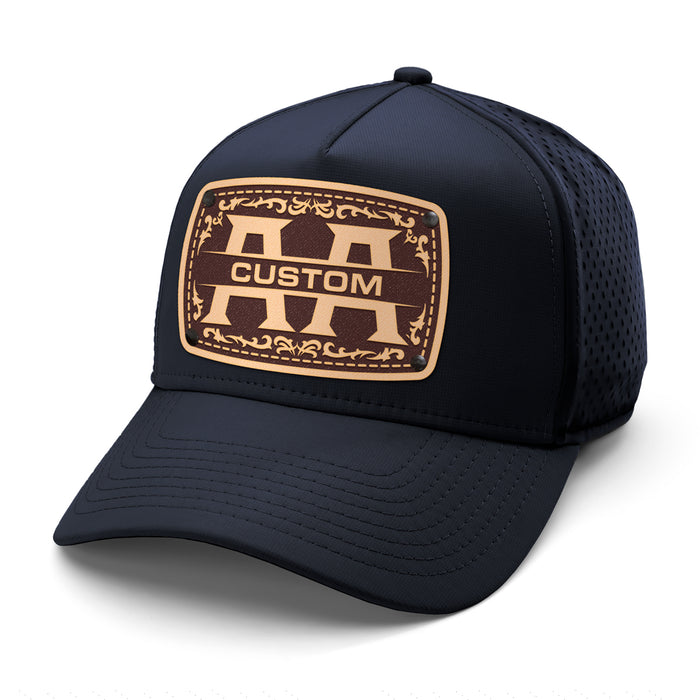 Engraved 2-Letter Monogram Custom Hat