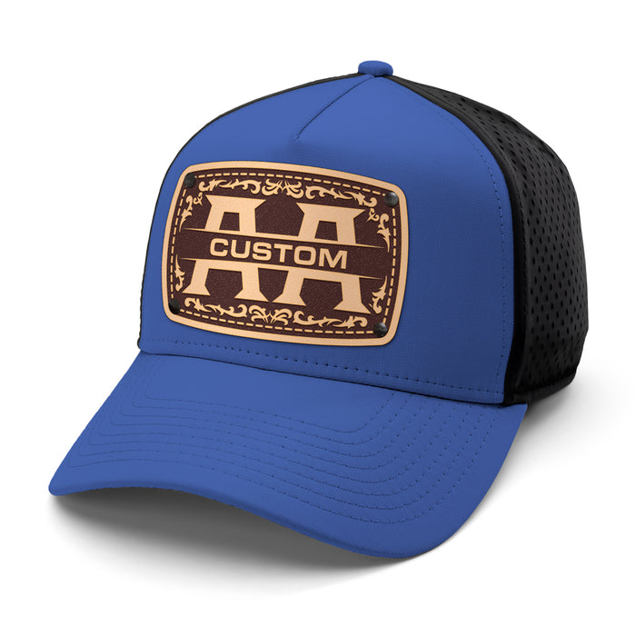 Engraved 2-Letter Monogram Custom Hat
