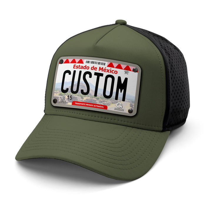 Estado de Mexico License Plate Hat