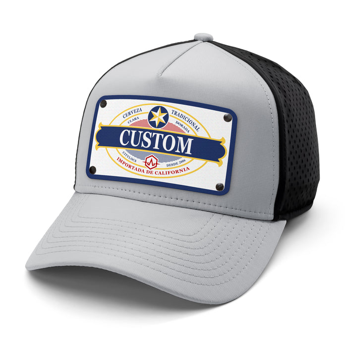 Star Beverage Label Custom Hat