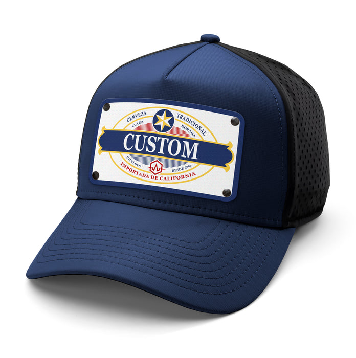 Star Beverage Label Custom Hat