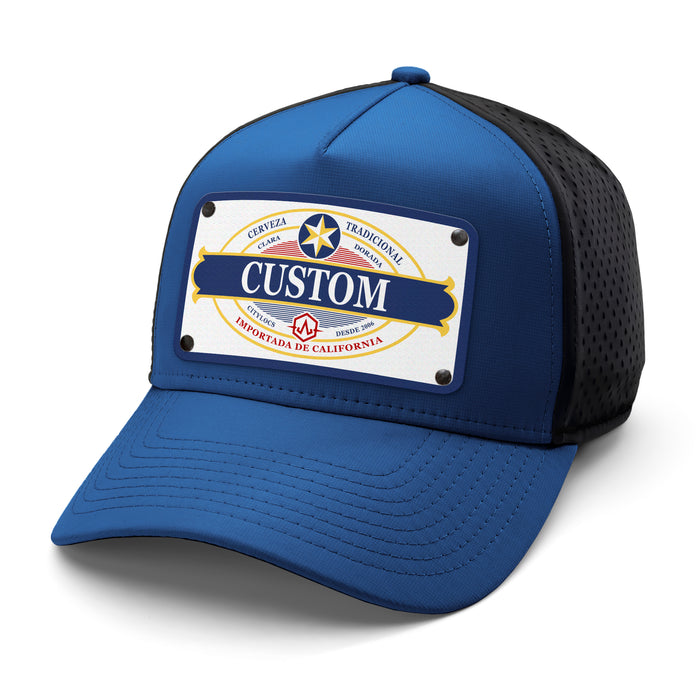 Star Beverage Label Custom Hat