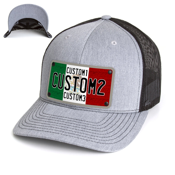 MX Flag Universal License Plate Hat