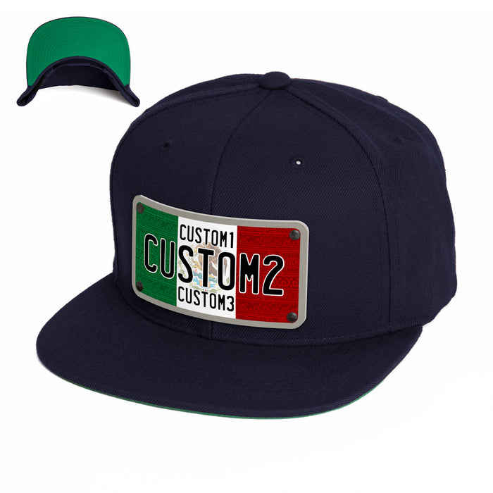 MX Flag Universal License Plate Hat