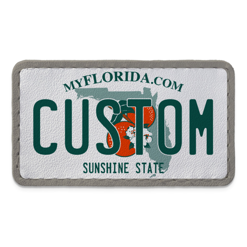 Swap Patch Florida License Plate