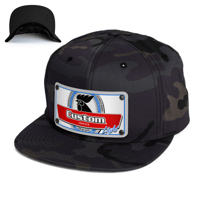 Light Rooster Beverage Label Custom Hat