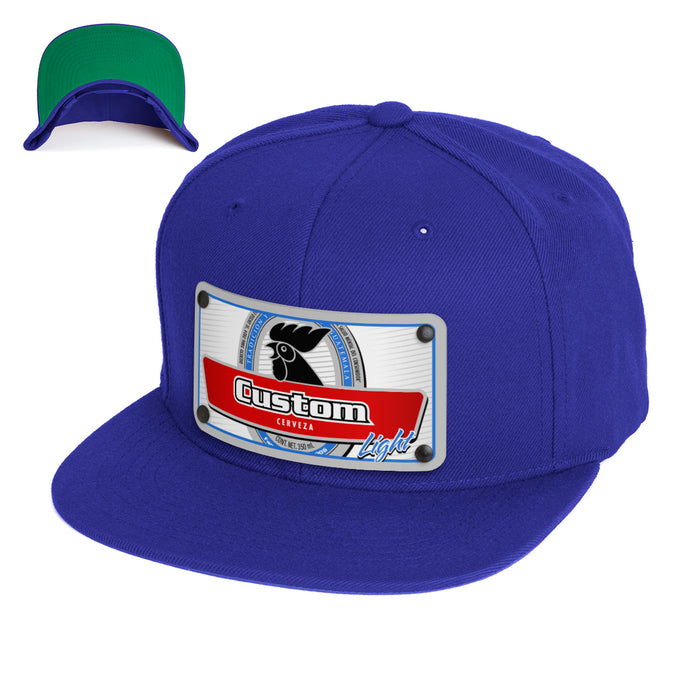 Light Rooster Beverage Label Custom Hat