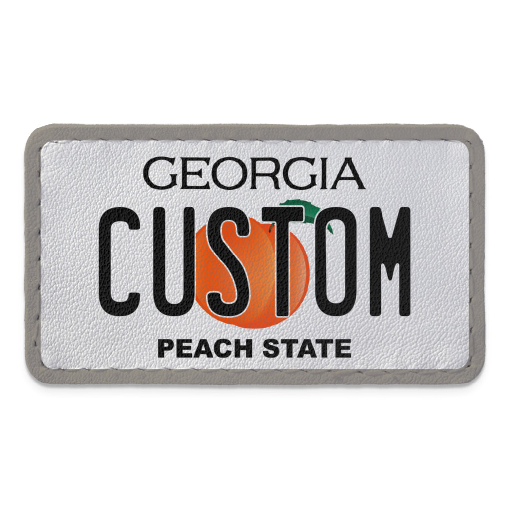 Swap Patch Georgia License Plate