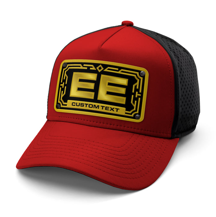 Gold 2-Letter Monogram Custom Hat