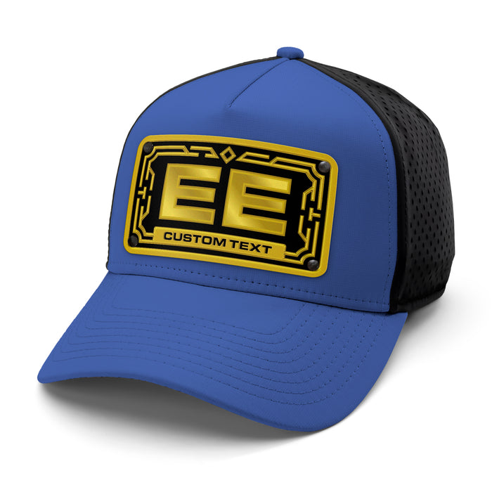 Gold 2-Letter Monogram Custom Hat
