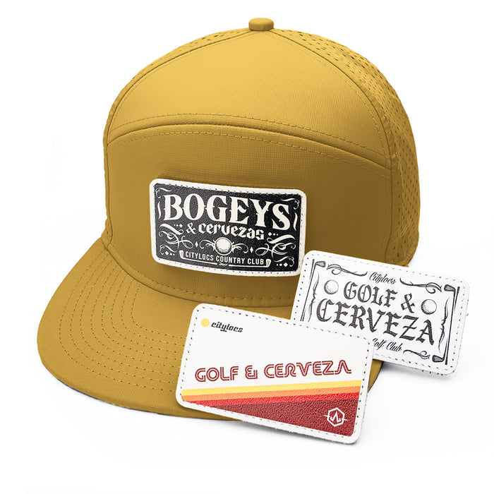 Golf Hat Swap Bundle Bogeys Golf and Cerveza