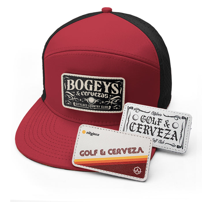 Golf Hat Swap Bundle Bogeys Golf and Cerveza