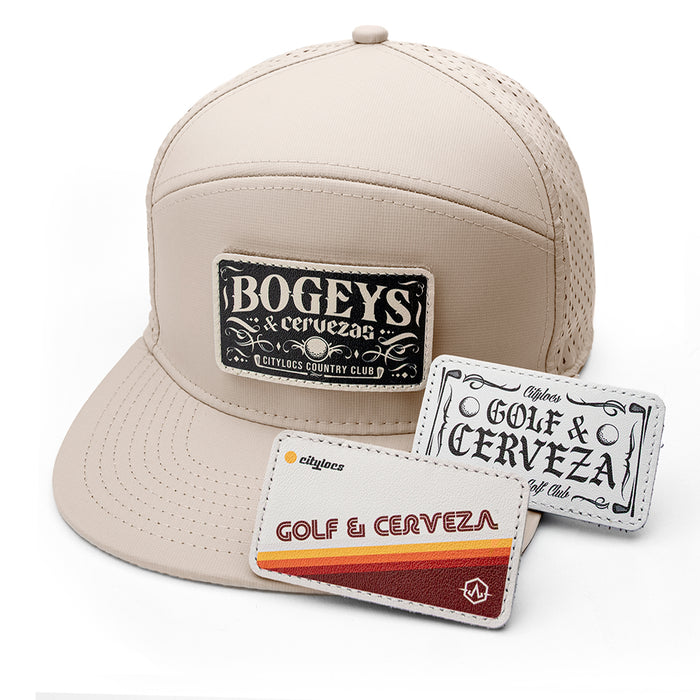Golf Hat Swap Bundle Bogeys Golf and Cerveza