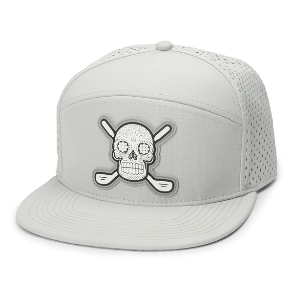 Skull golf hat outlet