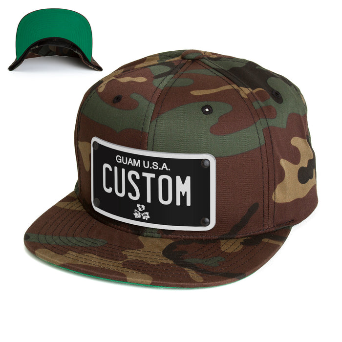 Guam Blackout Plate Hat