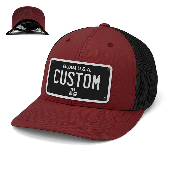 Guam Blackout Plate Hat