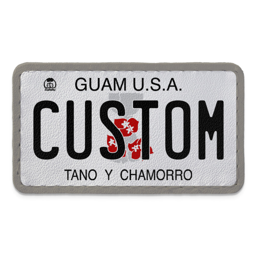 Swap Patch Guam License Plate