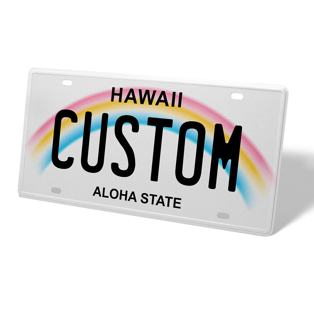 Hawaii Metal License Plate