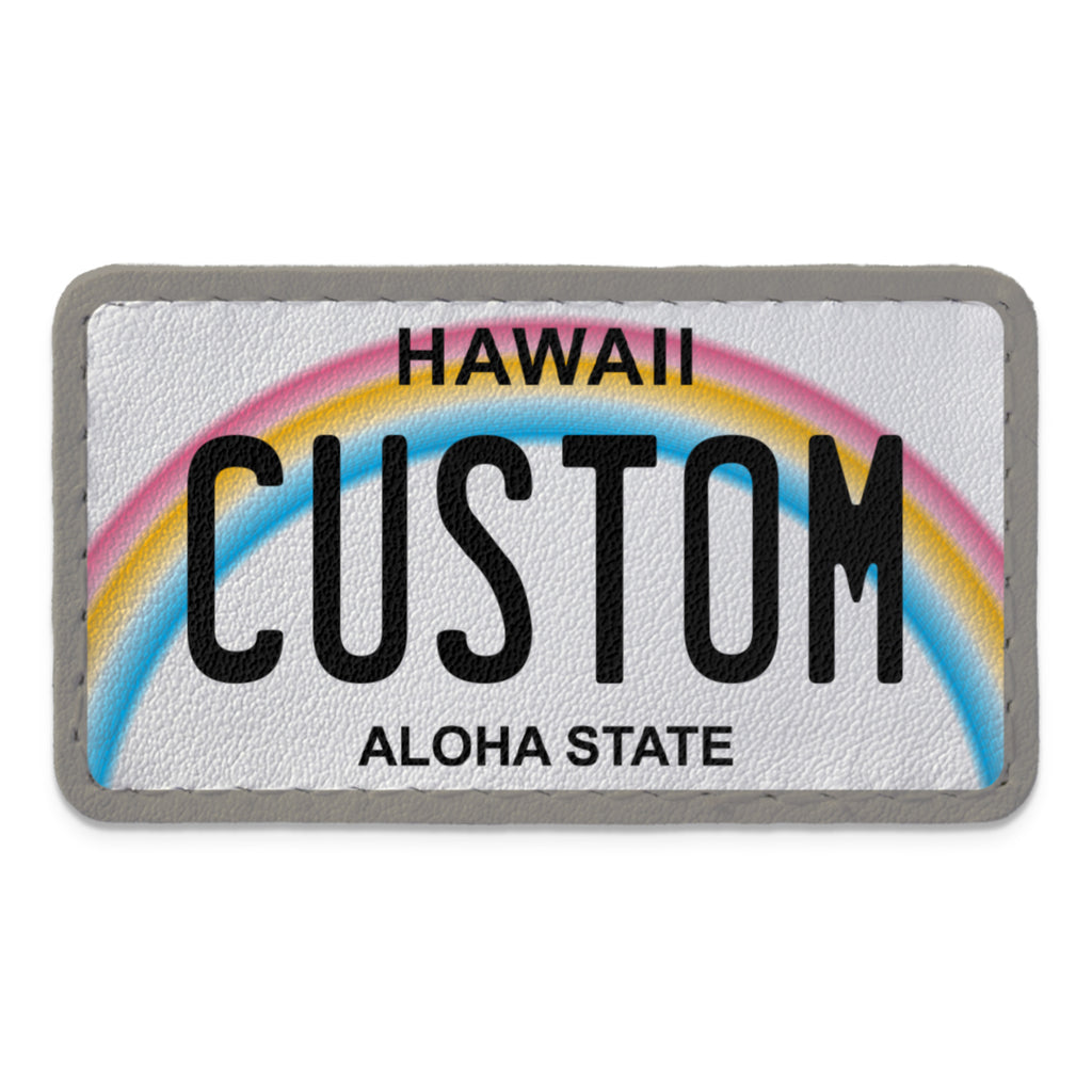 Swap Patch Hawaii License Plate