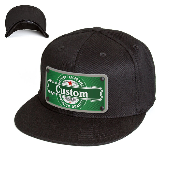 Green Netherlands Beverage Label Custom Hat