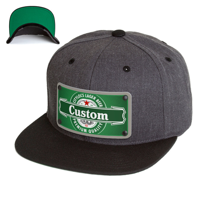 Green Netherlands Beverage Label Custom Hat
