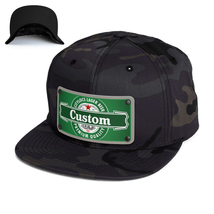 Green Netherlands Beverage Label Custom Hat