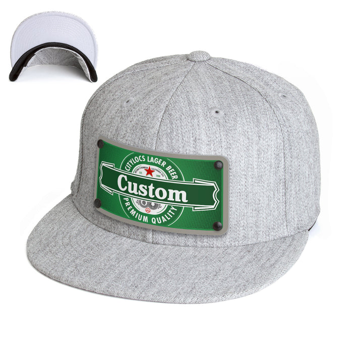 Green Netherlands Beverage Label Custom Hat