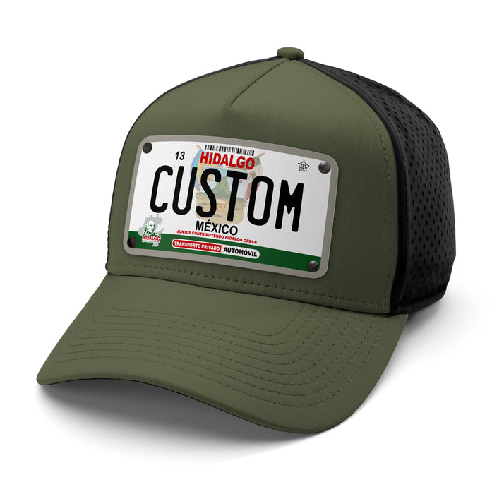 Hidalgo License Plate Hat