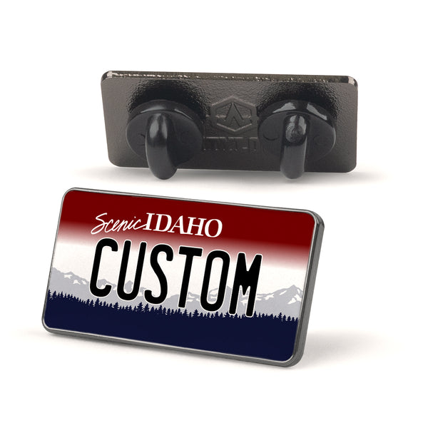 Idaho License Plate Enamel Pin