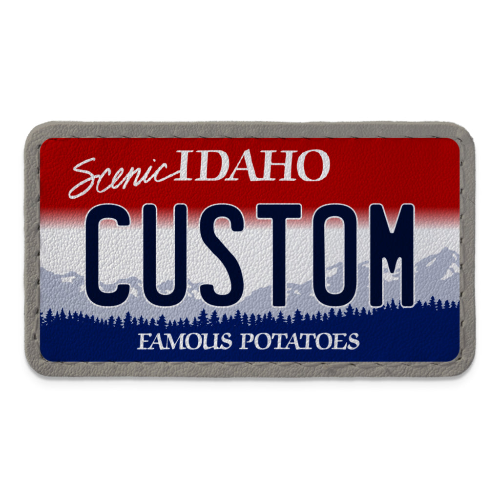 Swap Patch Idaho License Plate