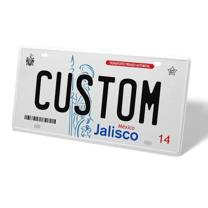 Jalisco Metal License Plate