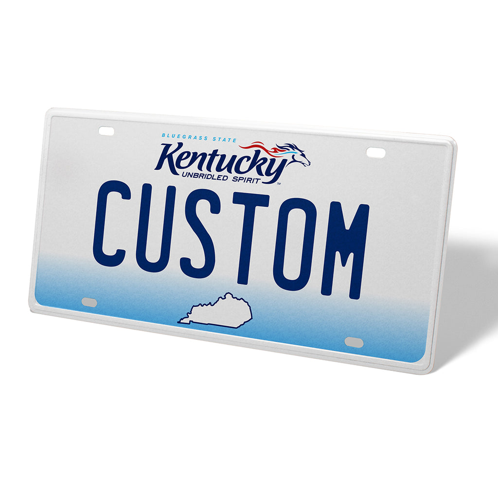 Kentucky Metal License Plate