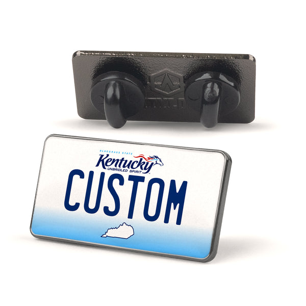 Kentucky License Plate Enamel Pin