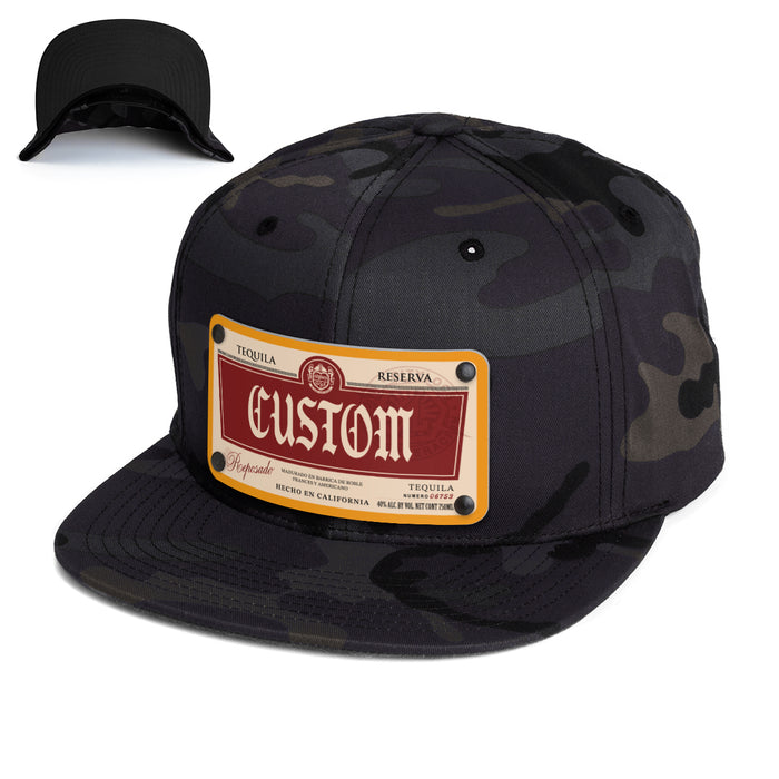 1900 Top-Shelf Liquor Label Hats