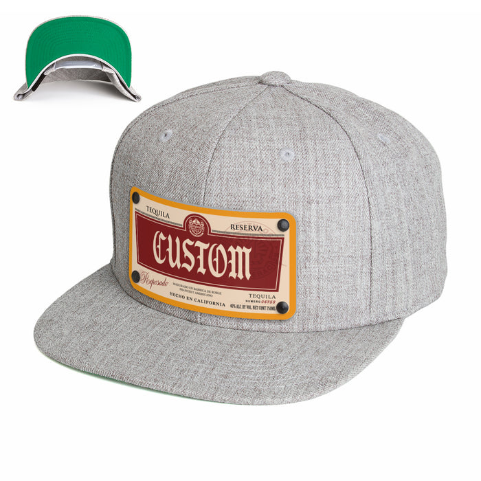 1900 Top-Shelf Liquor Label Hats