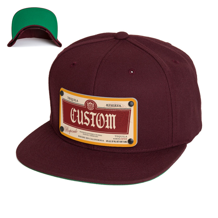 1900 Top-Shelf Liquor Label Hats