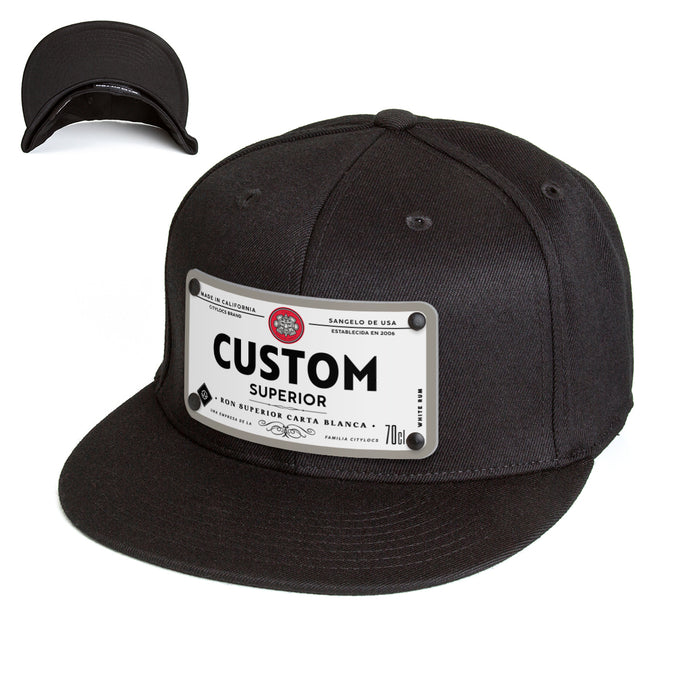 Bacaron Top-Shelf Liquor Label Hats