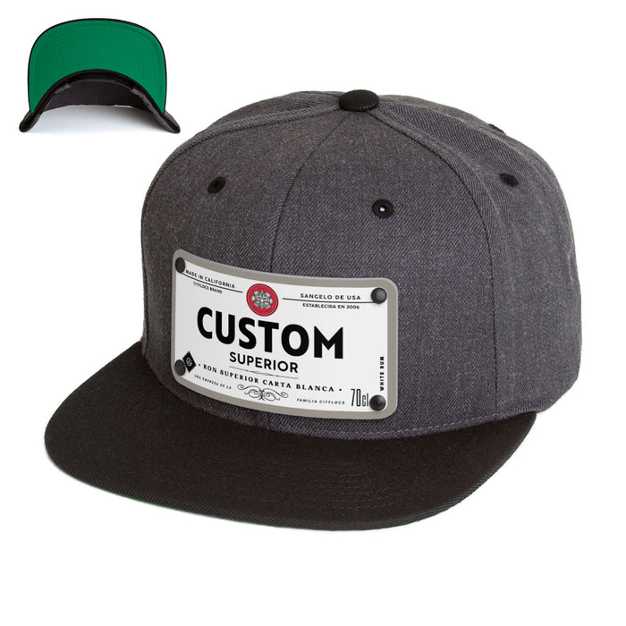 Bacaron Top-Shelf Liquor Label Hats