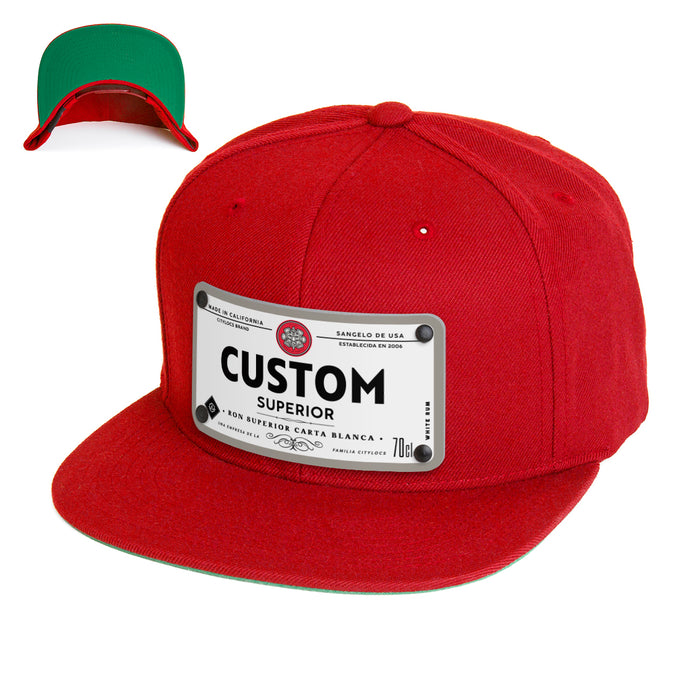 Bacaron Top-Shelf Liquor Label Hats