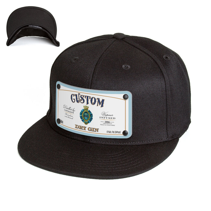 Indigo Spirits Top-Shelf Liquor Label Hats