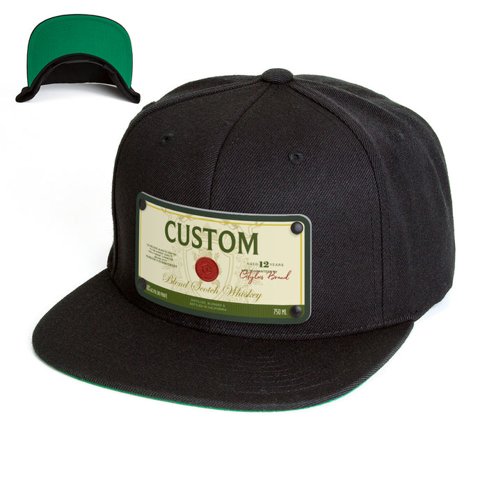 Bucanas Top-Shelf Liquor Label Hats