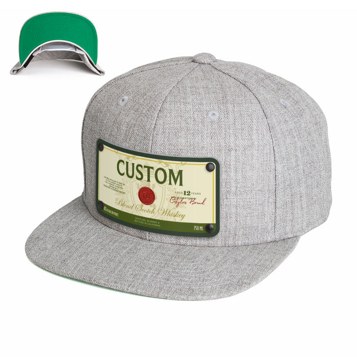 Bucanas Top-Shelf Liquor Label Hats