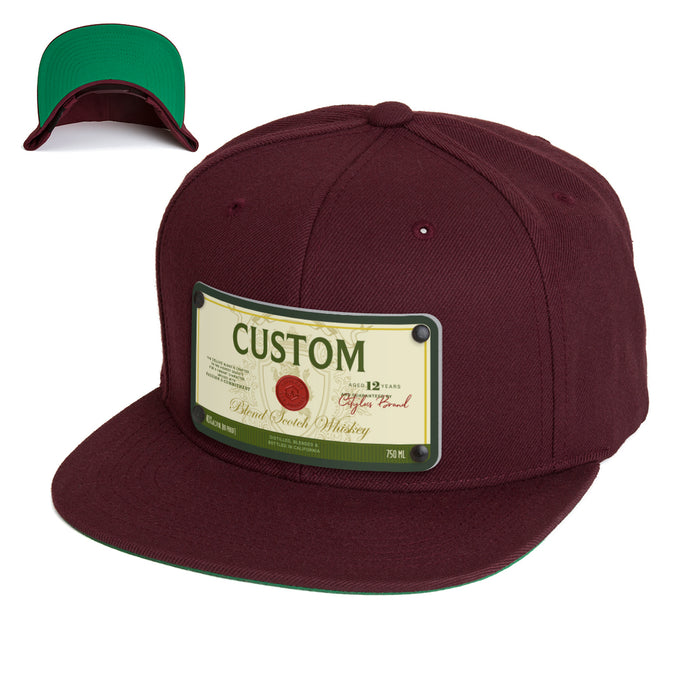 Bucanas Top-Shelf Liquor Label Hats