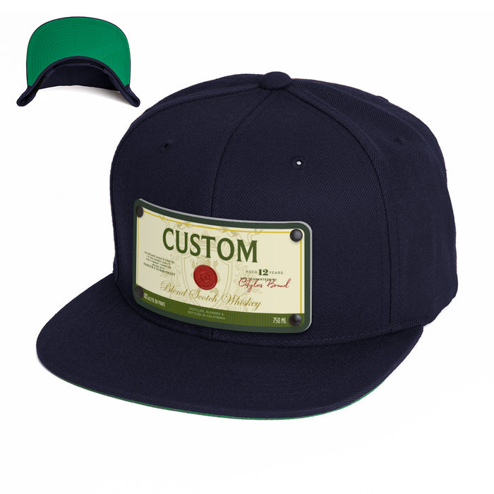 Bucanas Top-Shelf Liquor Label Hats