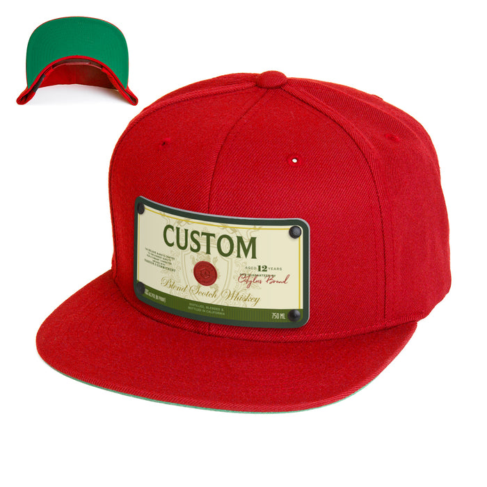 Bucanas Top-Shelf Liquor Label Hats