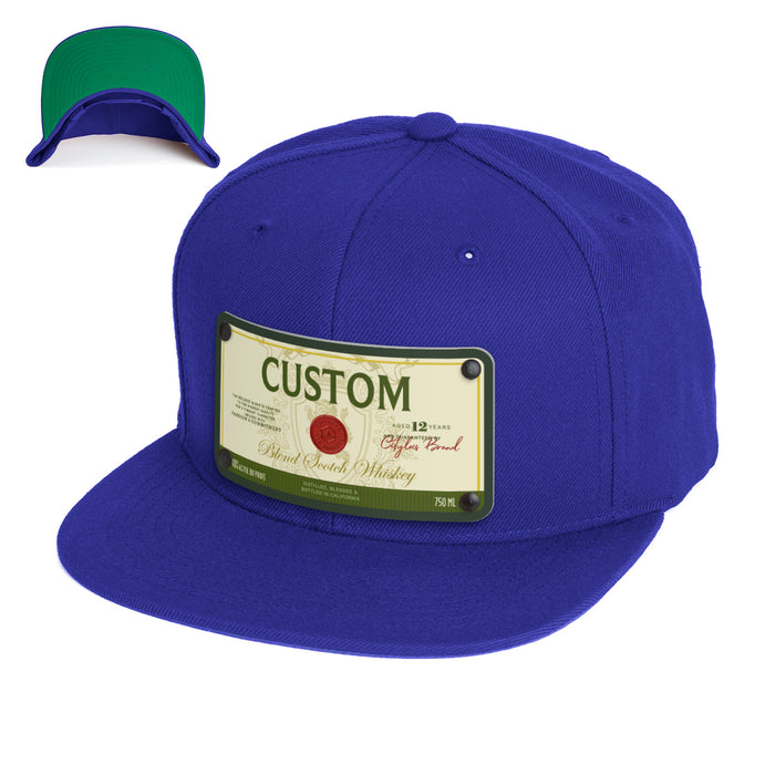 Bucanas Top-Shelf Liquor Label Hats