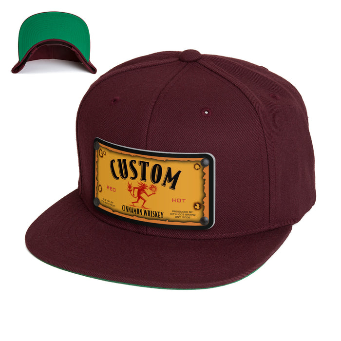 Fuego Top-Shelf Liquor Label Hats