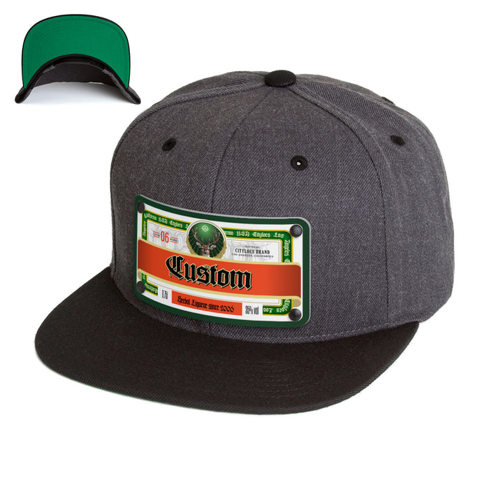 Black Antler Top-Shelf Liquor Label Hats